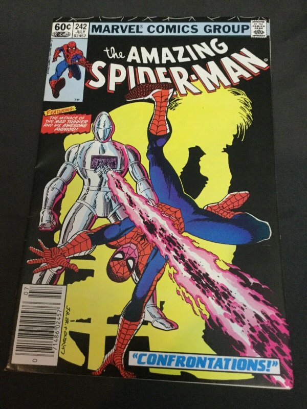 Amazing Spider-Man 242 Nm- Near Mint- Newsstand Edition Marvel Comics