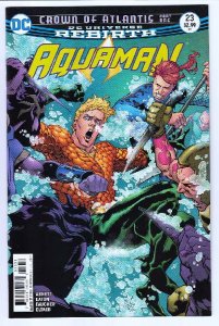 AQUAMAN (2016 DC) #23 CVR A BRAD WALKER