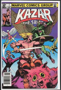 Ka-Zar the Savage #3 (1981) Ka-Zar