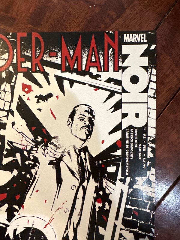 Spider-Man: Noir #3 Variant Cover (2009)