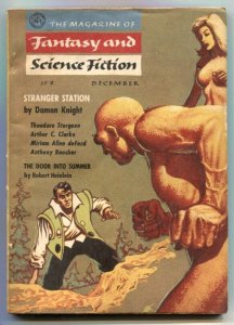 Magazine of Fantasy and Science Fiction 12/56- Stranger Station