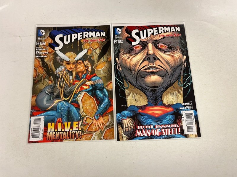 4 Superman DC Comics books #19 20 21 22 Lobdell 36 RC11