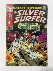 Silver Surfer 9 Very Good Vg 4.0 Marvel 1969