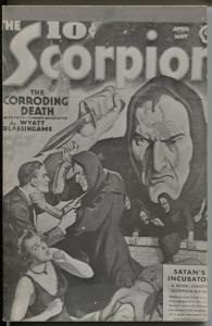 Pulp Classics #12 1976-Scorpion pulp reprint-VF