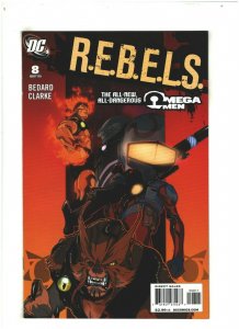 R.E.B.E.L.S. #8 NM- 9.2 DC Comics 2009 Omega Men app.