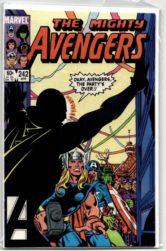 The Avengers #242 (1984) The Avengers