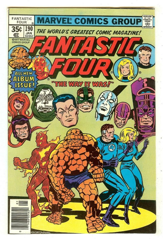 Fantastic Four 190   Pizzazz Insert