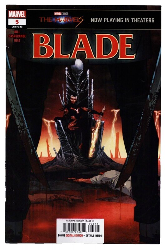 Blade #5 Comic Book 2023 - Marvel