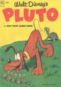Walt Disney's Pluto in Why Dogs Leave Home