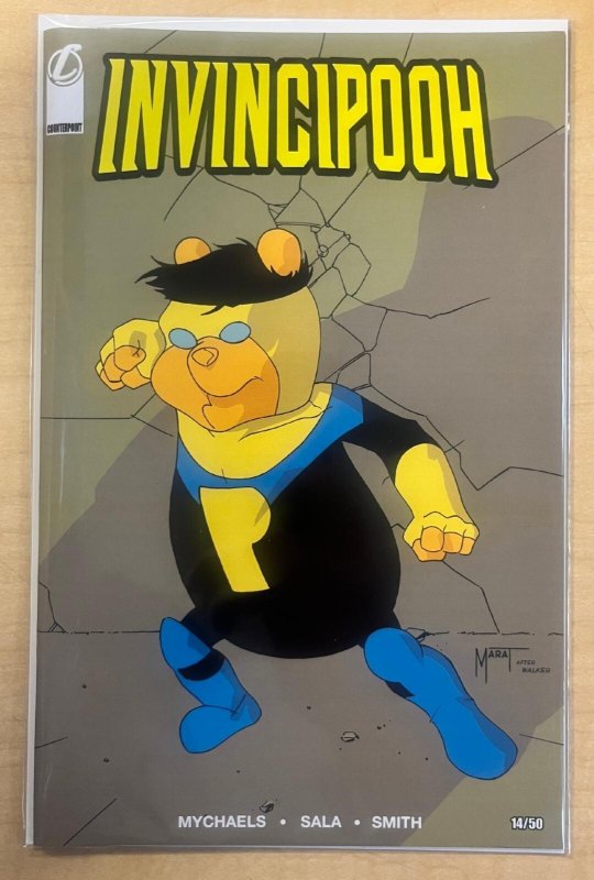 Do You Pooh? Invincible #1 Corey Walker Homage Variant Cover Marat Mychaels /50