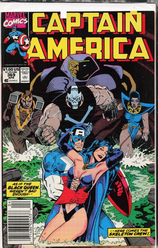 Captain America #369 (1990) Captain America