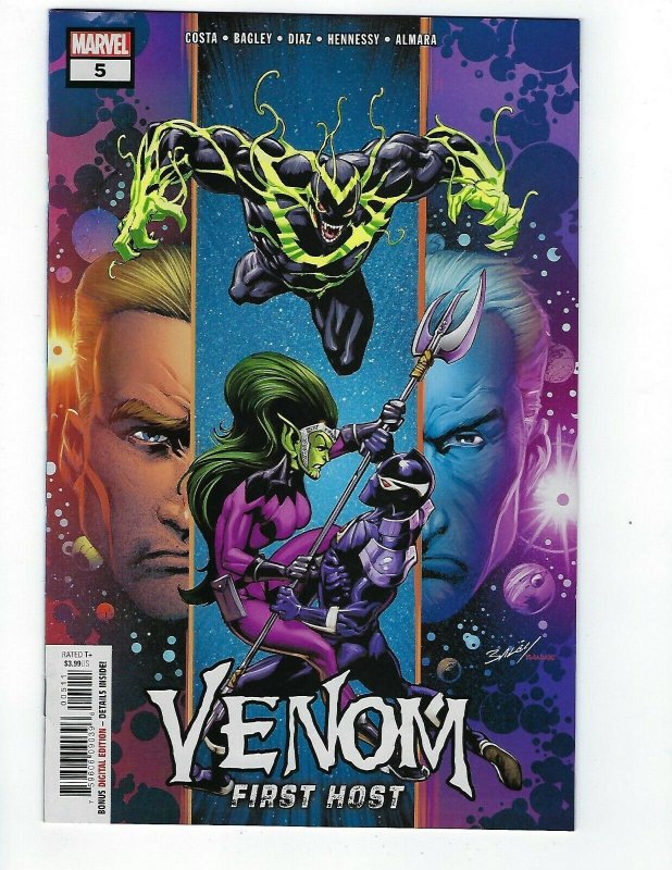 Venom First Host # 5 of 5 Cover A NM Marvel 