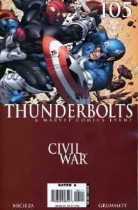 THUNDERBOLTS (2010 MARVEL) #105 CVR A TOM GRUMMETT