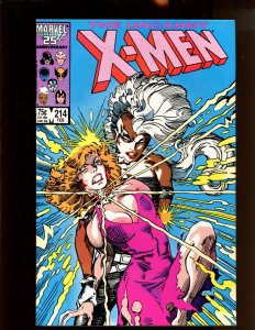 Uncanny X Men #214 - Dazzler Joins The X Men! (9.0) 1987