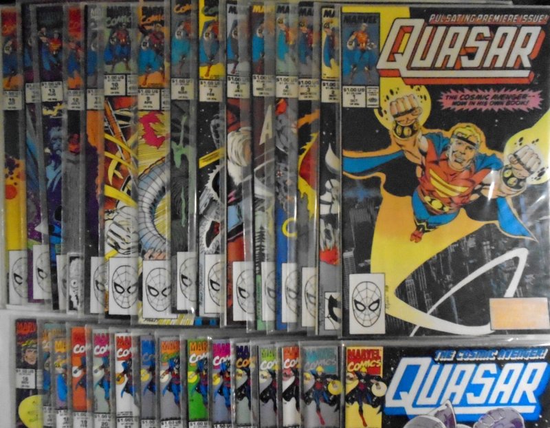 *Quasar (1989, of 60) 1-30. 30 high grade books