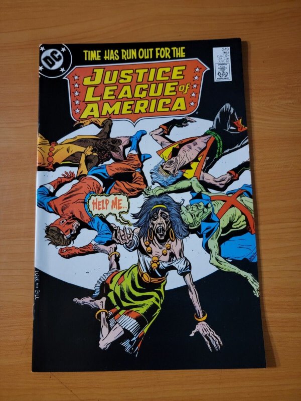 Justice League of America #249 Direct Market Edition ~ NEAR MINT NM ~ 1986 DC