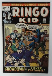 The RINGO KID  #14  FN-  Western Cowboy Comics 1972  Bronze Age Comic Book