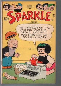 Sparkle # 26 1952-Nancy & Sluggo-Little Coronado-Li'l Abner-FN/VF