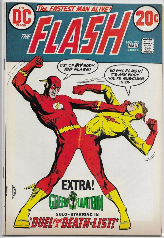 Flash   vol. 1   #220 VG Green Lantern/Green Arrow