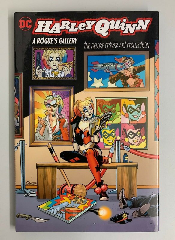 Harley Quinn A Rogue's Gallery The Deluxe Cover Art Collection Hardcover 