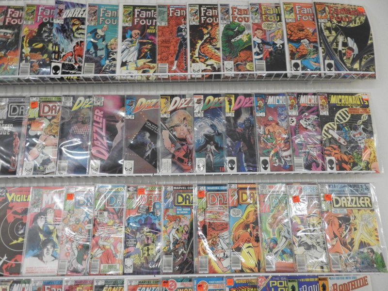 Huge Lot 150+ Comics W/ Fantastic Four, Dazzler, Micronauts+ Avg VG/Fine Cond!!