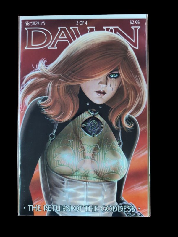 Dawn Return of the Goddess #1-4 Linsner 1999 Sirius Entertainment NM