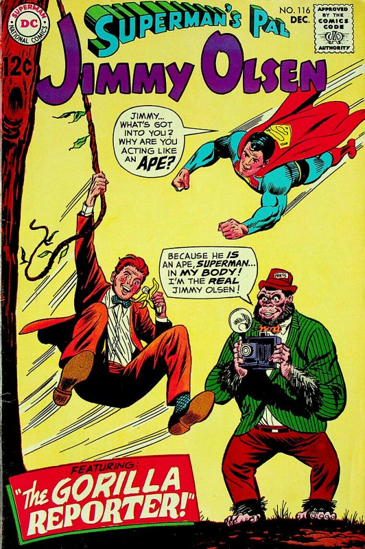 Superman's Pal Jimmy Olsen No.116 (Dec 1968, DC) - Fine/Very Fine