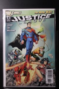 Justice League #3 Greg Capullo / Jonathan Glapion Cover (2012)