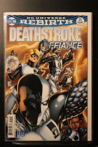 Deathstroke #21 Shane Davis / Michelle Delecki Cover (2017)