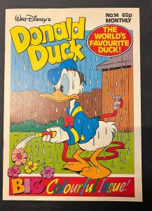 Walt Disney's Donald Duck Big Colourful #14 Monthly 1989 Walt Disney Company E4