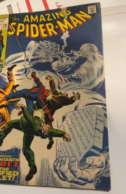 The Amazing Spider-Man #74 (1969) Silverman see description