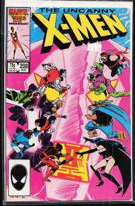 The Uncanny X-Men #208 (1986) X-Men