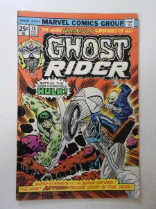 Ghost Rider #10 (1975) FN- Condition!