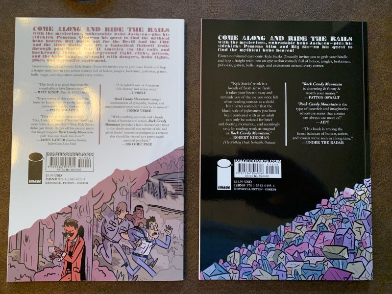 Rock Candy Mountain Trade Paperbacks Complete Set 1,2 (Cover Price 24.98)