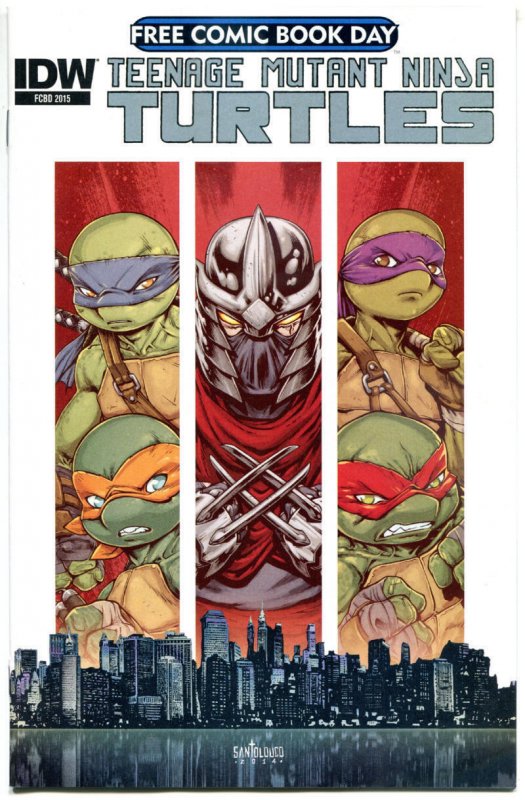 TEENAGE MUTANT NINJA TURTLES #1, NM, FCBD, 2015, more Promo/items in store 