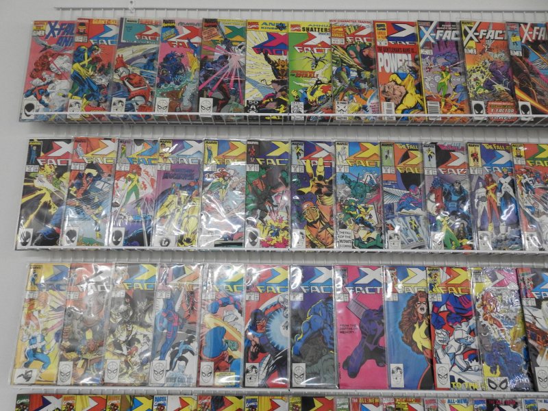 Huge Lot 180+ Comics W/ X-Factor #1-130 Solid Run, Spidey+ Avg VF- Condition!