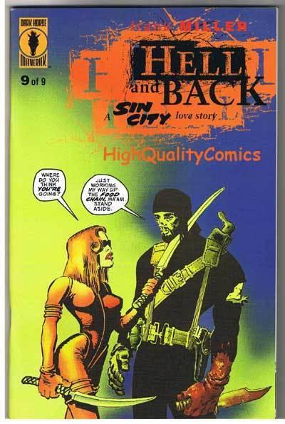 SIN CITY : HELL & BACK #9, NM+, Frank Miller, 1999, more in store