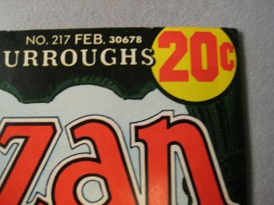 Tarzan #217 (1973, DC Comics) 
