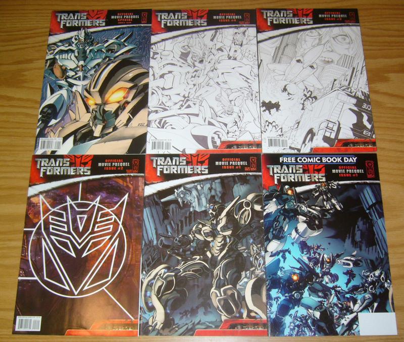Transformers Movie Prequel 14 VF/NM complete series + fcbd + special