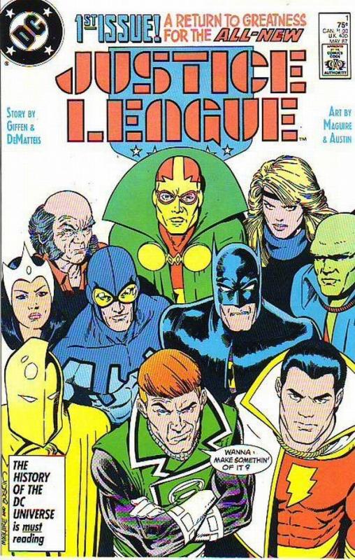 Justice League #1 (May-87) NM- High-Grade Justice League of America