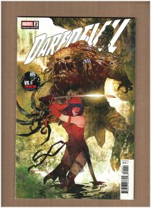 Daredevil #2 Marvel Comics 2022 Sienkiewicz Predator Variant ELEKTRA NM- 9.2