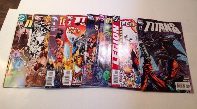 Titans 32 Book Near Mint Lot Set Run 1-3 37-39 48-53 55-57 88-94 96 97