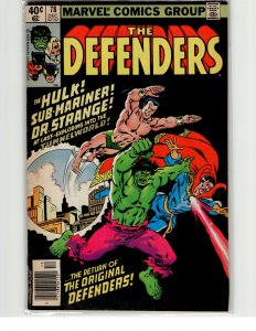 The Defenders #78 (1979) The Defenders