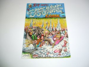 Cocaine Comix #2 FN (1st) print - pete von sholly - valentino - underground