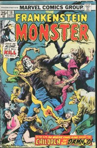 The Frankenstein Monster #18 (1975) Frankenstein Monster