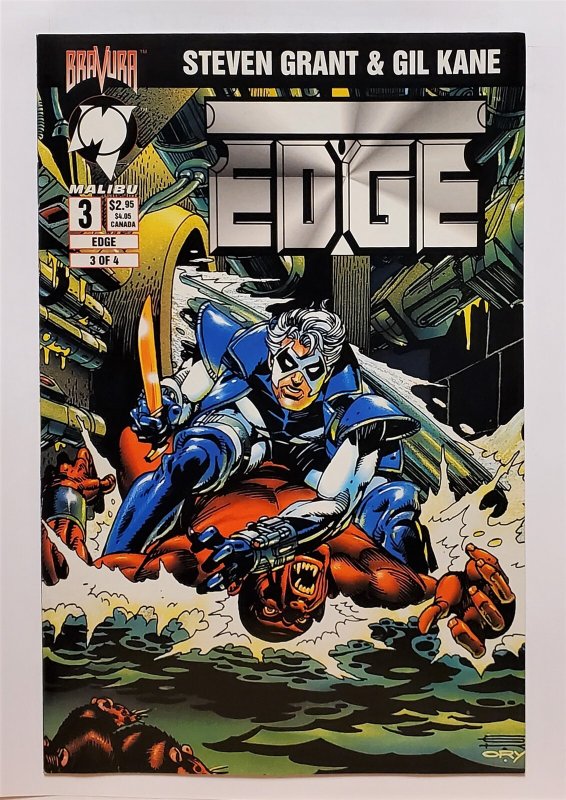 Edge #3 (April 1995, Malibu) 7.0 FN/VF