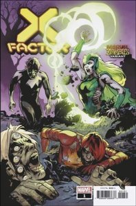 X-Factor (2020) 1-B Emanuela Lupacchino Marvel Zombies Cover VF/NM