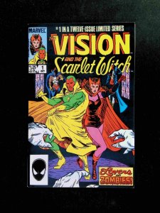 Vision and the Scarlet Witch #1 (2ND SERIES) MARVEL Comics 1985 VF+