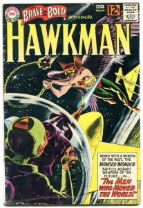The Brave and the Bold #44 1962- Hawkman- Black cover- Silver Age reading copy