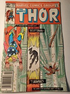 Thor #324 FN Newsstand Marvel Comics c242